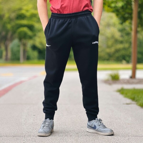 Nike® Cyclones Script Black Joggers Sweatpants